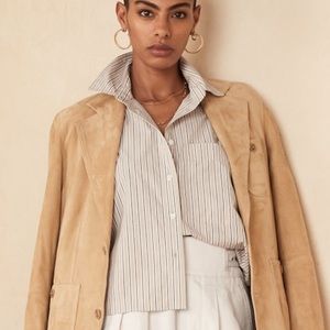 Banana Republic Boxy Cropped Shirt